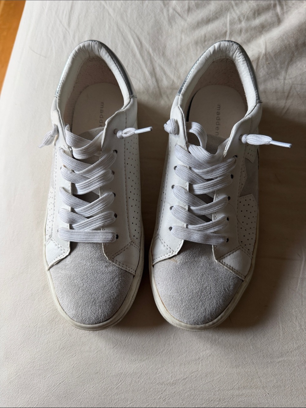 Madden Girl White Women's Sneakers